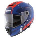 Axxis Hawk SV full face helmet Spear C5 matt blue red