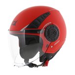 Axxis Metro S helmet solid V2 A5 matt red - Size XXS - Children / youth helmet for motorcycle and scooter