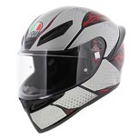AGV K1 S Motorcycle helmet Speedarmor matt grey red