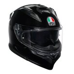 AGV K7 motorcycle helmet Mono gloss black