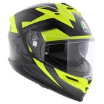 AGV K7 helmet Glimpse matt black fluo yellow