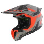 Airoh Twist 3.0 MX Helmet Dynasty black grey orange