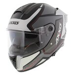 Axxis Hawk SV Evo full face helmet Judge B2 matt grey titanium