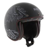 MT Le Mans II SV S Helmet Dystopic matt back