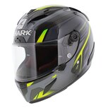 Shark Race-R Pro Aspy full face helmet - Size XS - Gloss Carbon Black Grey Yellow - Motorcycle racing helmet