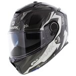 Shark Spartan GT Carbon - Size XS - Urikan gloss black white carbon