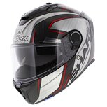 Shark Spartan GT Carbon - Size XS - Kromium Gloss carbon black red chrome