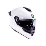 AGV K5 helmet Mono solid gloss white