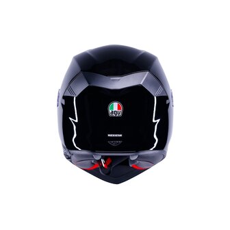 AGV K5 helmet Mono solid gloss black