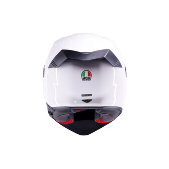 AGV K5 helmet Mono solid gloss white