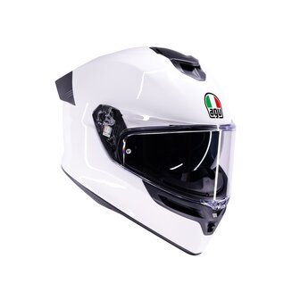 AGV K5 helmet Mono solid gloss white