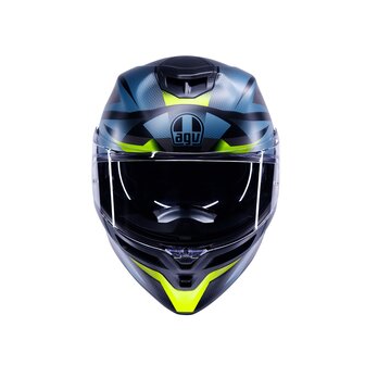 AGV K5 helmet Munor matt black fluo yellow