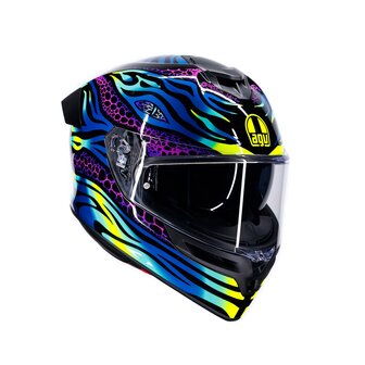AGV K5 helmet Viverna blue purple yellow