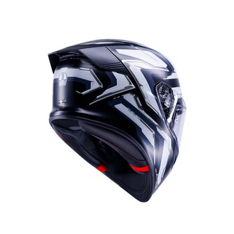 AGV K5 helmet Astralix matt black white