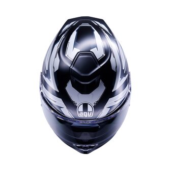 AGV K5 helmet Astralix matt black white