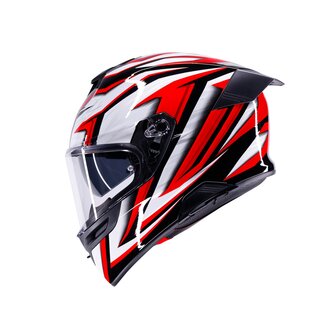 AGV K5 helmet Zenithar black white red