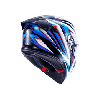 AGV K5 helmet Zenithar matt black white blue