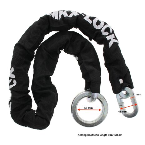 MKX-lock Padlock 120cm 