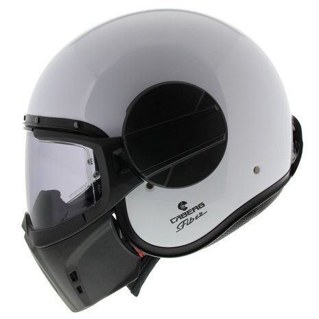 Caberg Ghost Helmet Gloss White - Helmetdiscounter
