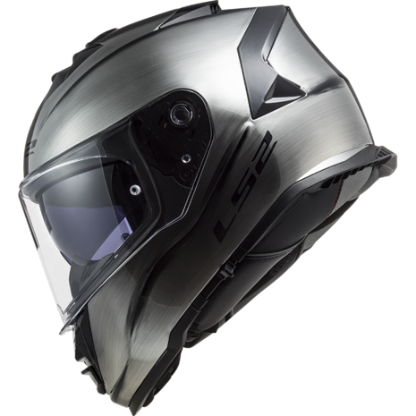 LS2 FF800 Storm Jeans gloss titanium - Size XS - Motorcycle helmet - Pinlock / Sunvisor included