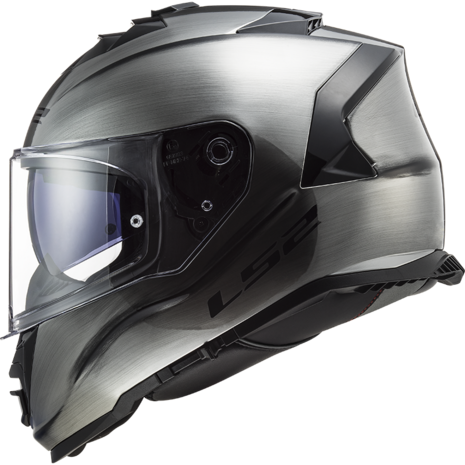 LS2 FF800 Storm Jeans gloss titanium - Size XS - Motorcycle helmet - Pinlock / Sunvisor included