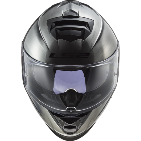 LS2 FF800 Storm Jeans gloss titanium - Size XS - Motorcycle helmet - Pinlock / Sunvisor included