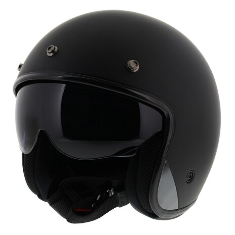 LS2 OF601 Bob HPFC Single Mono Helmet matt black
