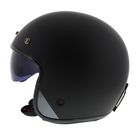 LS2 OF601 Bob HPFC Single Mono Helmet matt black - Helmetdiscounter