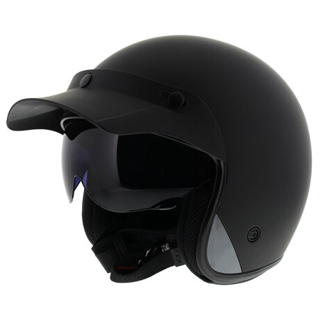 LS2 OF601 Bob HPFC Single Mono Helmet matt black