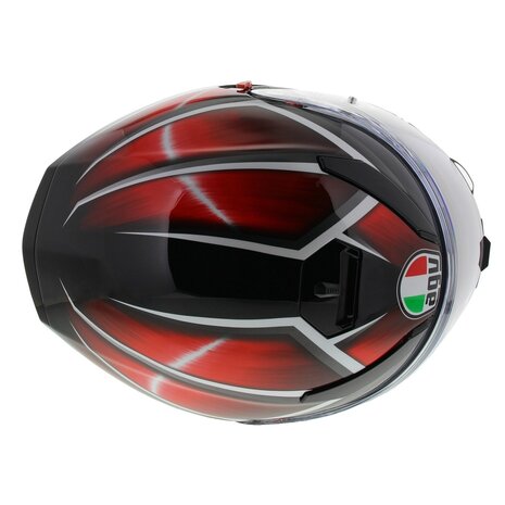 AGV K5-S Tempest Black White Red 