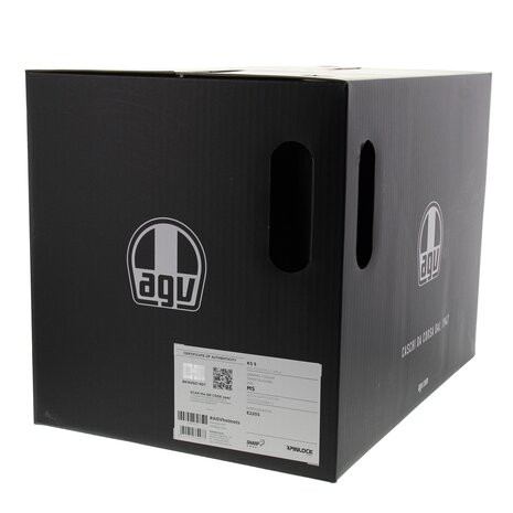 AGV K5-S Tempest Black White Red 