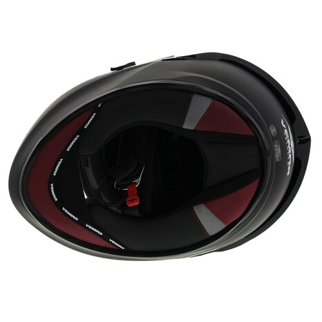 Vemar Hurricane H0S Solid matt black - Size XL - Racing motorcycle helmet