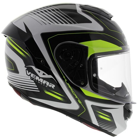 Vemar Hurricane Laser gloss white yellow black - Size XL