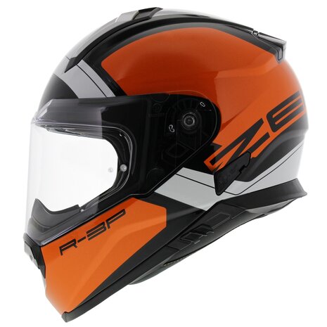Vemar Zephir Mars orange white - Size L - Motorcycle helmet