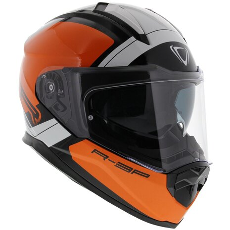 Vemar Zephir Mars orange white - Size L - Motorcycle helmet