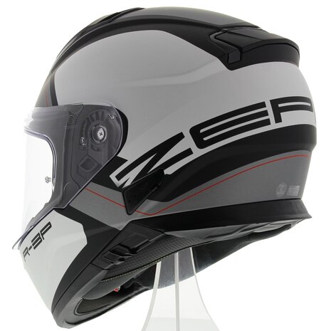Vemar Zephir Mars matt white silver - Size XS - Motorcycle helmet