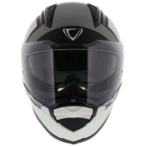 Vemar Zephir Mars matt white silver - Size XS - Motorcycle helmet
