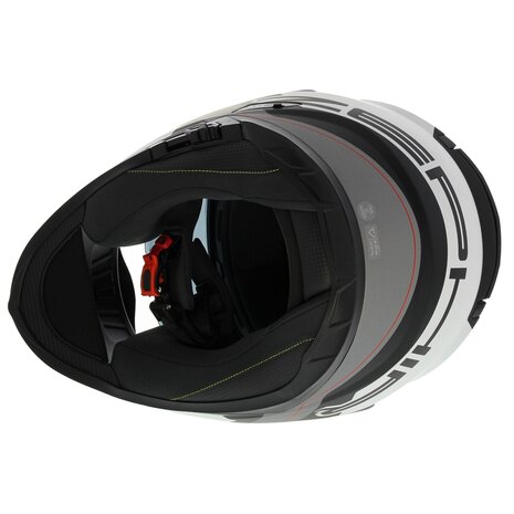 Vemar Zephir Mars matt white silver - Size XS - Motorcycle helmet