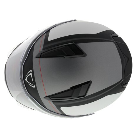 Vemar Zephir Mars matt white silver - Size XS - Motorcycle helmet