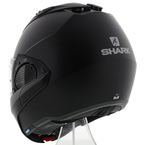 Shark EVO-GT Modular Helmet Blank Matt Black - Size XS - Motorcycle flip back helmet