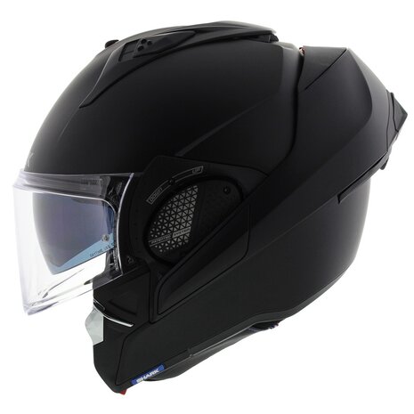 Shark EVO-GT Modular Helmet Blank Matt Black - Motorcycle flip back helmet