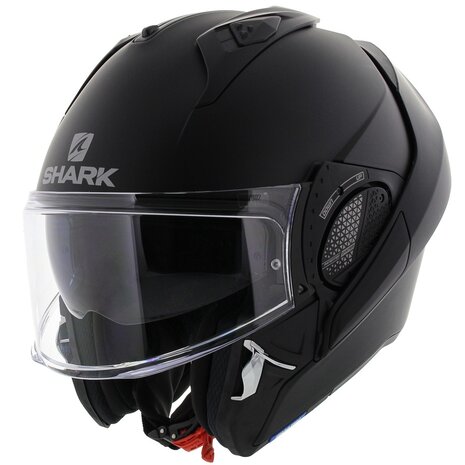 Shark EVO-GT Modular Helmet Blank Matt Black - Size XS - Motorcycle flip back helmet