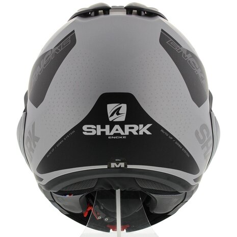 Shark EVO-GT Modular Motorcycle Helmet Encke matt silver anthracite - XS