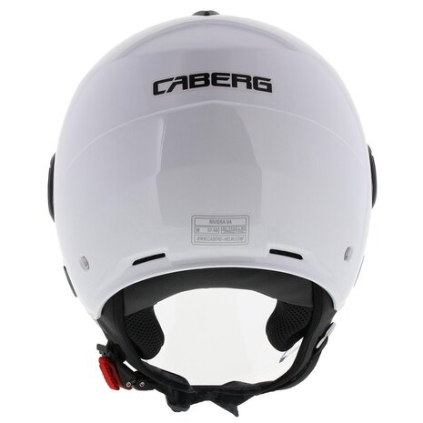 Caberg Jet Riviera V4 - Motorcycle helmet - gloss white - Size XL