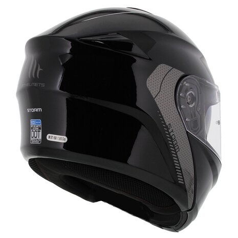 MT Storm SV helmet gloss black