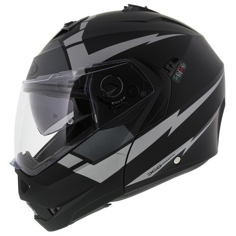 Caberg Duke II Kito matt black anthracite - Size S - Modular Flip Up Motorcycle helmet