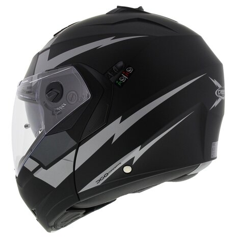 Caberg Duke II Kito matt black anthracite - Size S - Modular Flip Up Motorcycle helmet