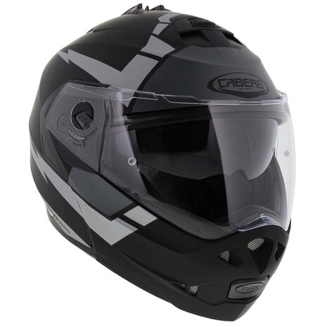 Caberg Duke II Kito matt black anthracite - Size S - Modular Flip Up Motorcycle helmet