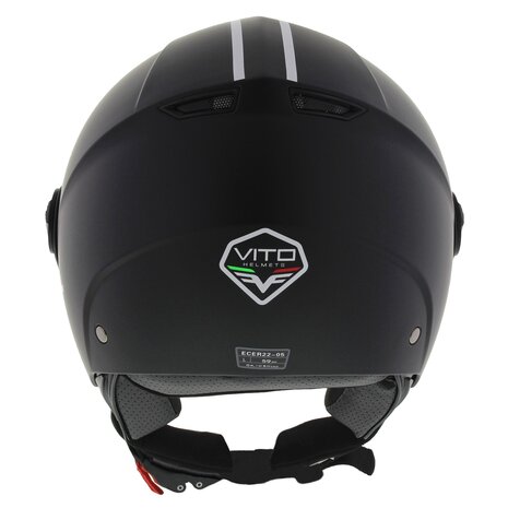 Vito Moda helmet matt black Notte