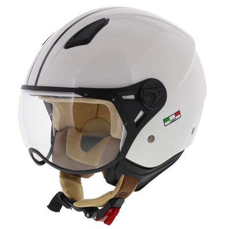 Vito Moda helmet gloss white